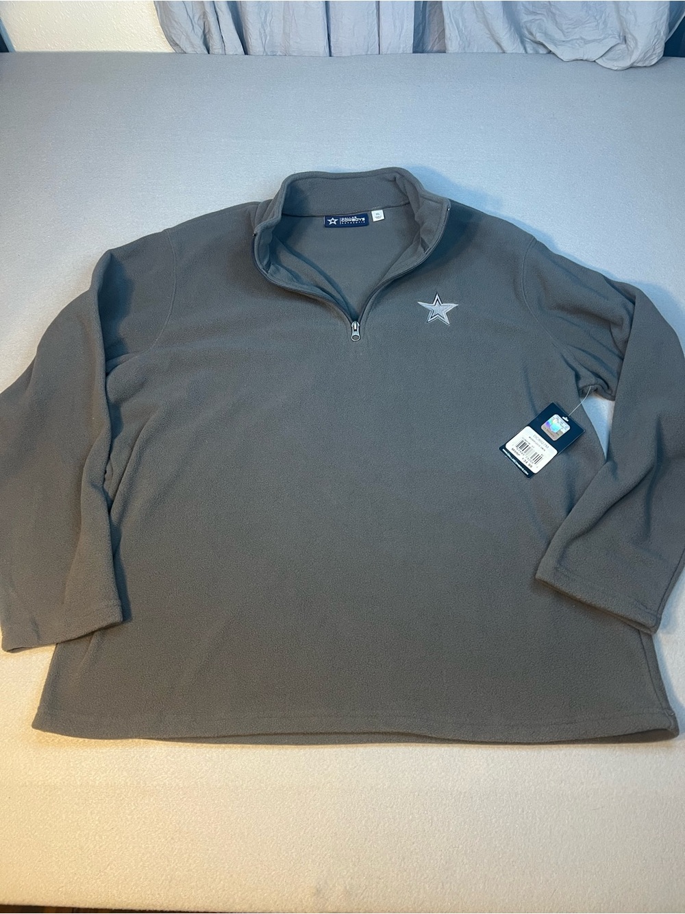 Dallas Cowboys NFL microfleece popover sweater XL